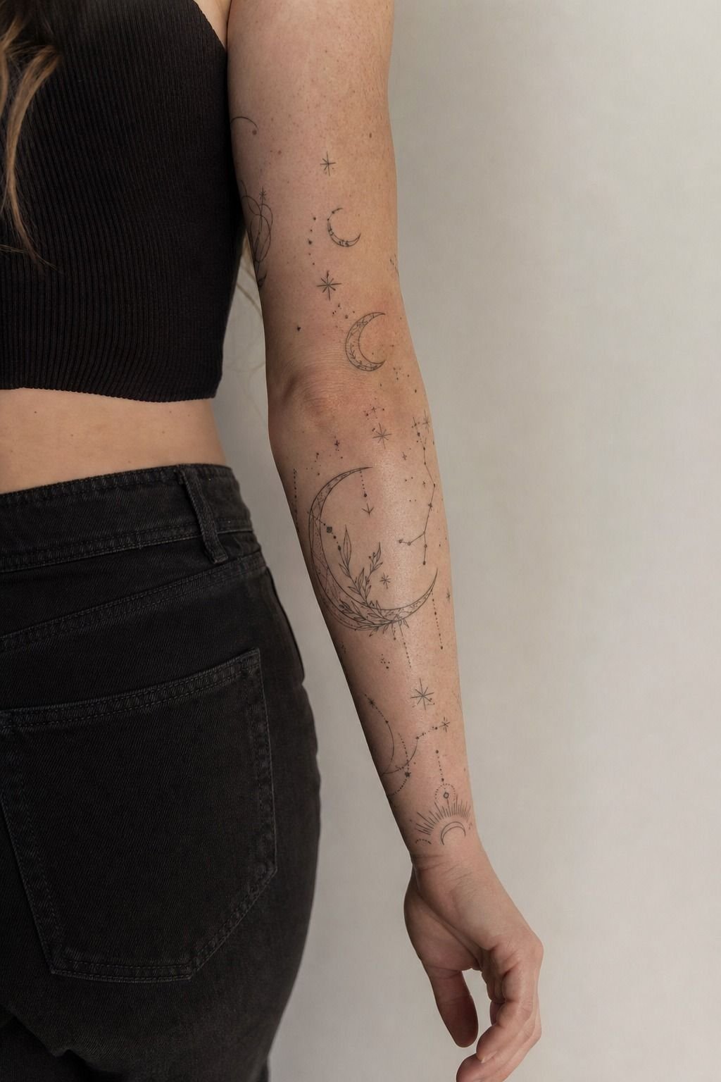 Build A Celestial Moon Sleeve Accent