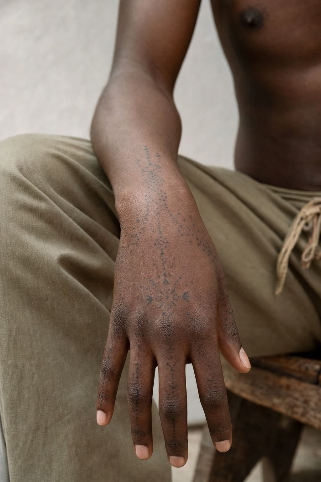 Hand Poked Dot Art Canvas Concepts