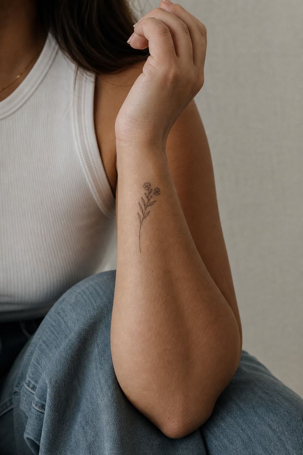 Fine Line Wrist Tattoos For Women