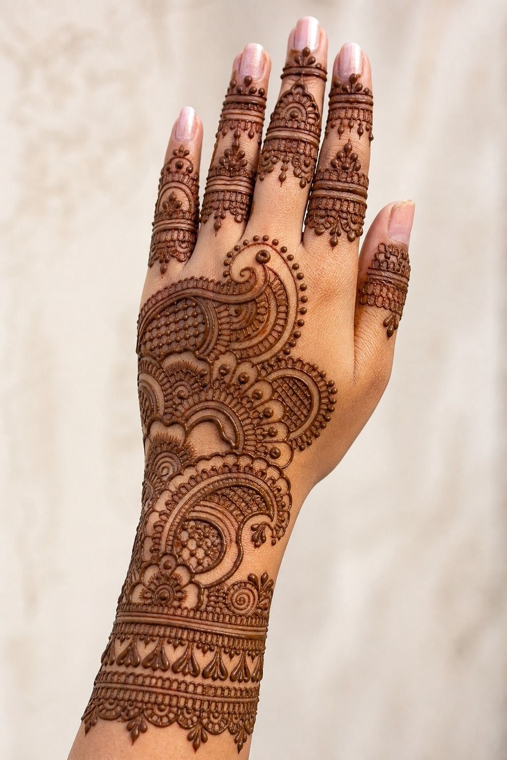 Rajasthani Mehndi Finger Band Tattoo