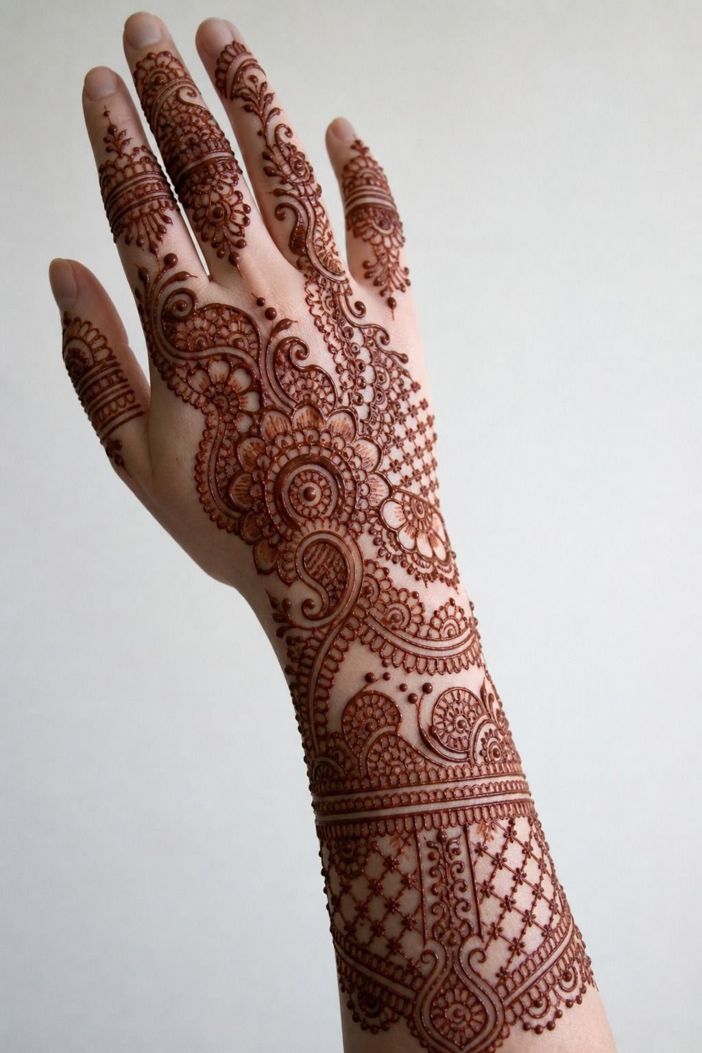 Rajasthani Mehndi Half-Sleeve Tattoo Layout