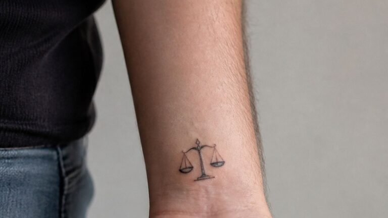Timeless Libra Tattoo Men Ideas That Stay Crisp for Years