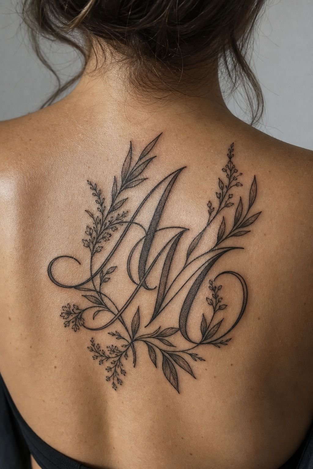 Pick Matching Initials With Botanical Accents