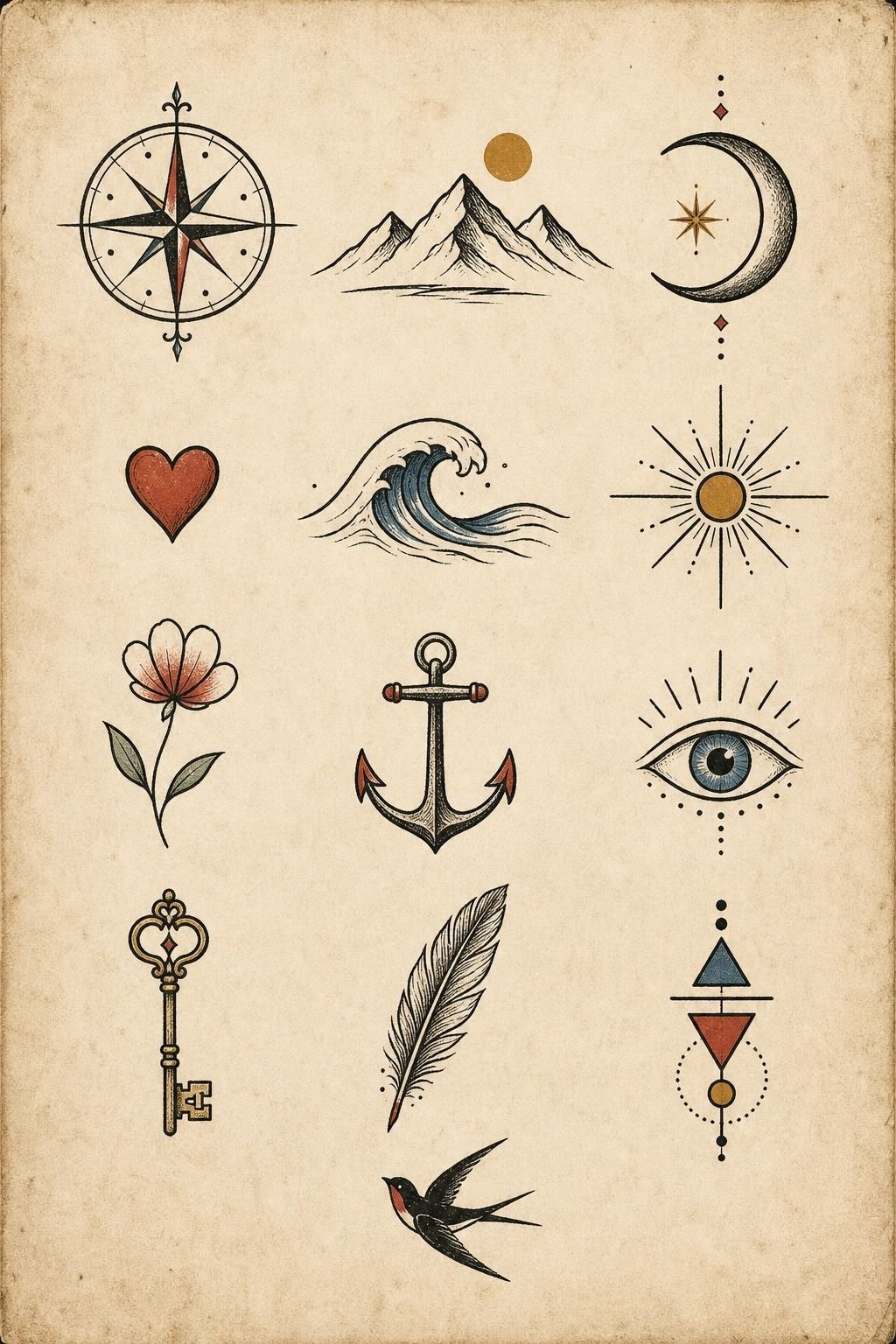 Minimalist Meaningful Tattoo Drawing Ideas
