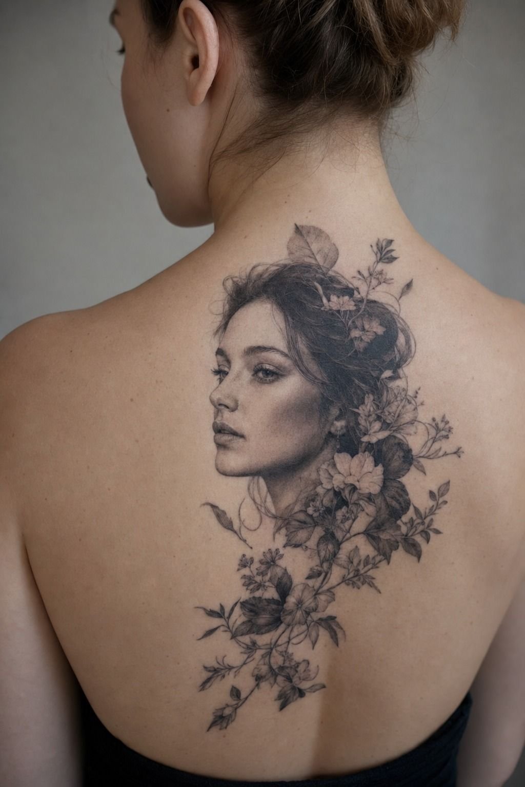 Realistic Portrait Tattoo Drawing Concepts
