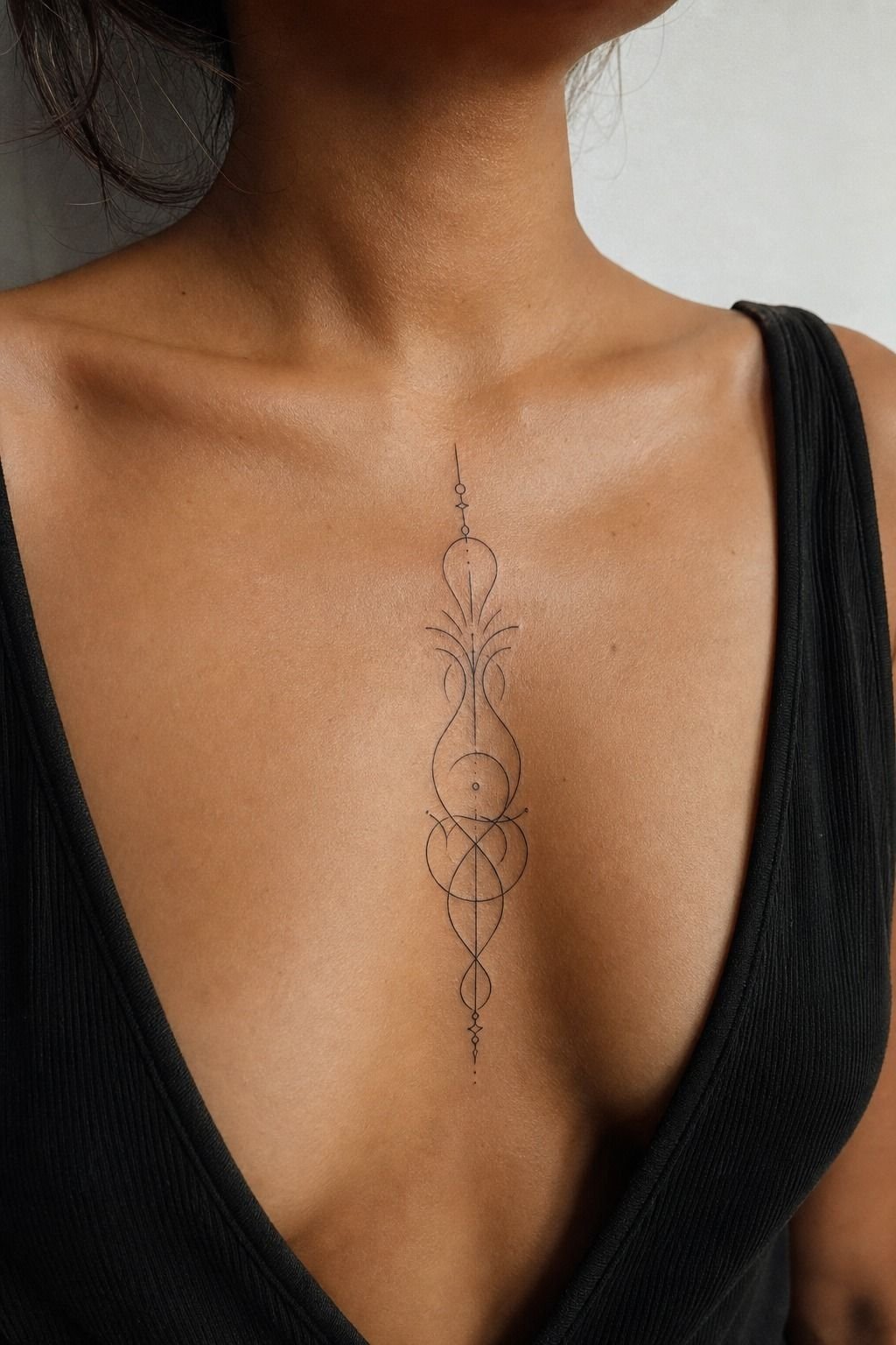 Abstract Linework Tattoo Sketches