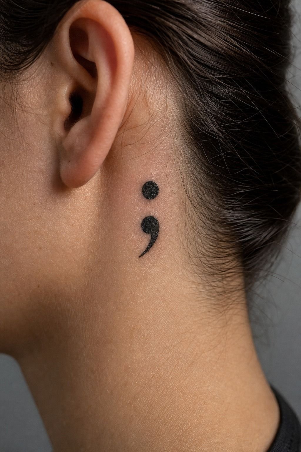 Semicolon Behind the Ear as a Quiet Recovery Marker