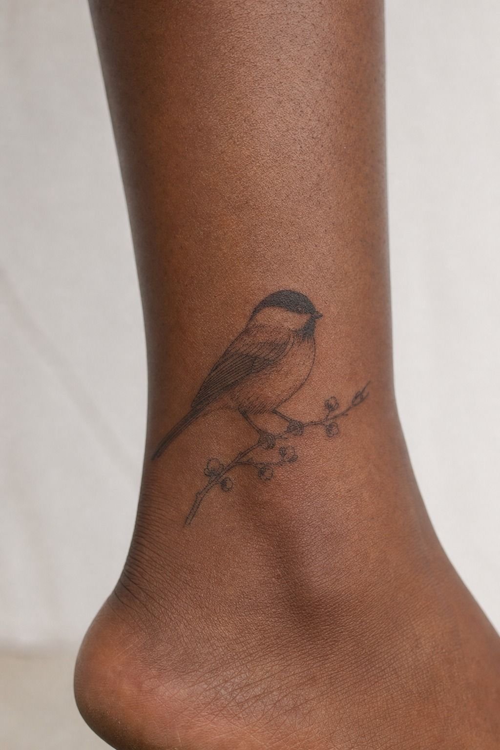 Keep a Small Chickadee Above the Ankle Bone