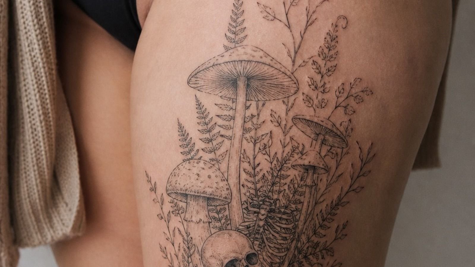Timeless Skeleton Tattoos For Women That Still Feel Personal