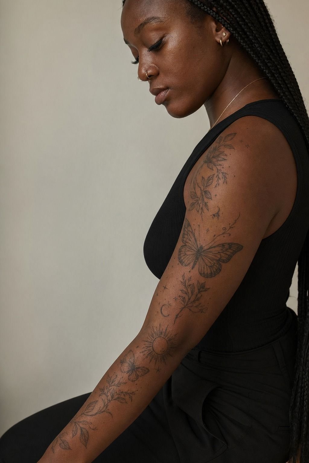I Balanced Negative Skin Between Each Tattoo