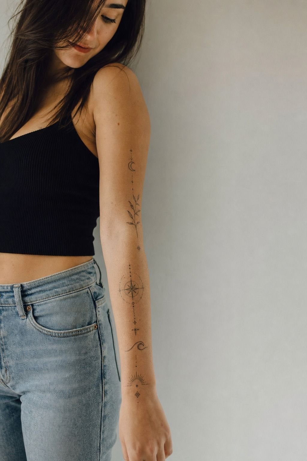 I Added Meaningful Symbols Without Crowding The Sleeve