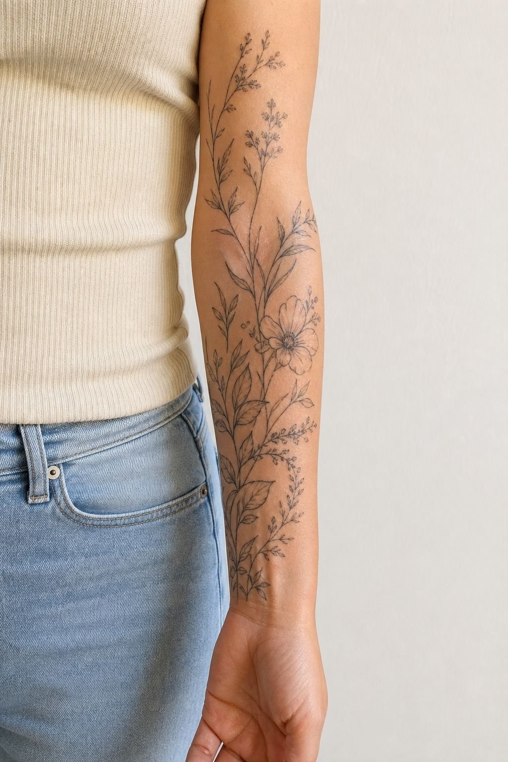 I Reviewed Floral Sleeve Tattoo References Carefully