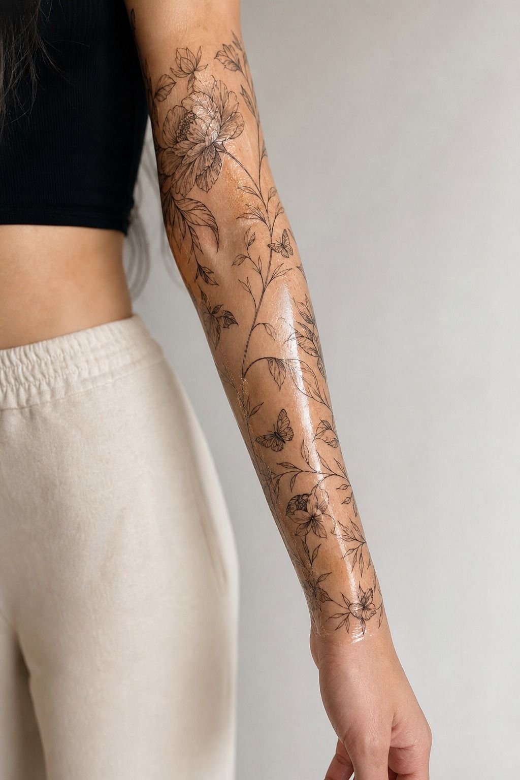 I Protected Fresh Sticker Tattoos During Healing