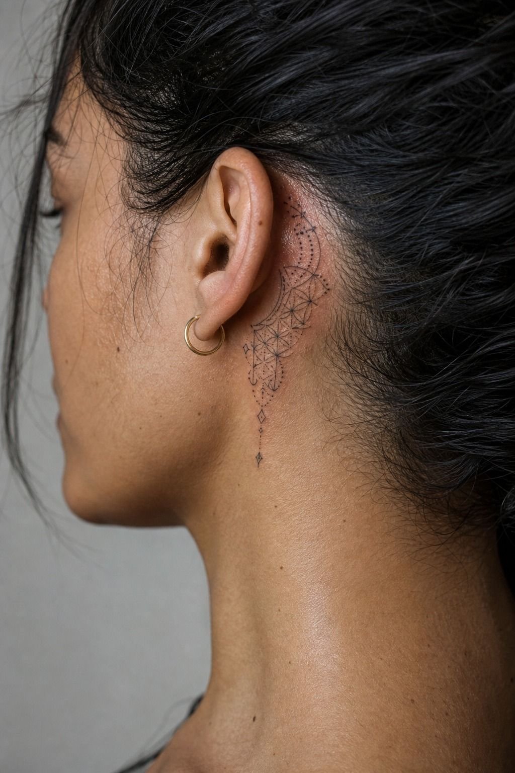 Choose Geometric Dotwork Tattoo Linework
