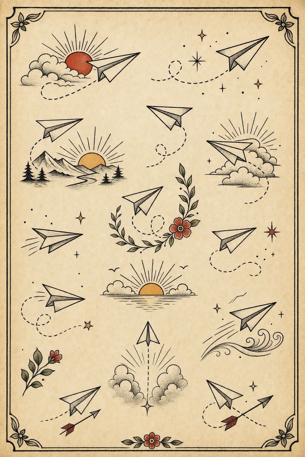 Pick a Little Paper Plane for a New Beginning