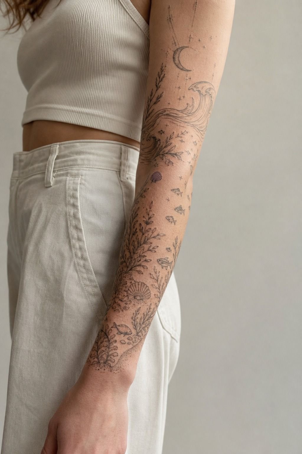 Build an Ocean Lover Sleeve in Connected Chapters