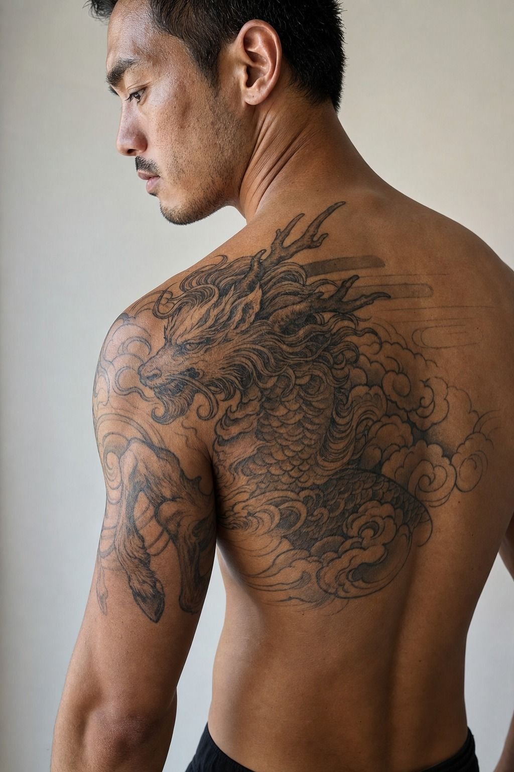 I Considered a Mythical Kirin for My Shoulder