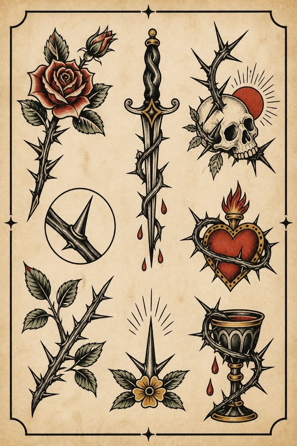 I Added One Sharp Thorn Detail