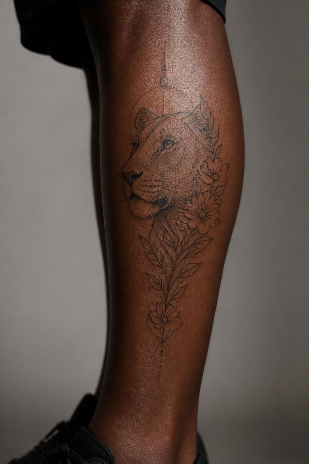 I Balanced Darkness With Negative Space