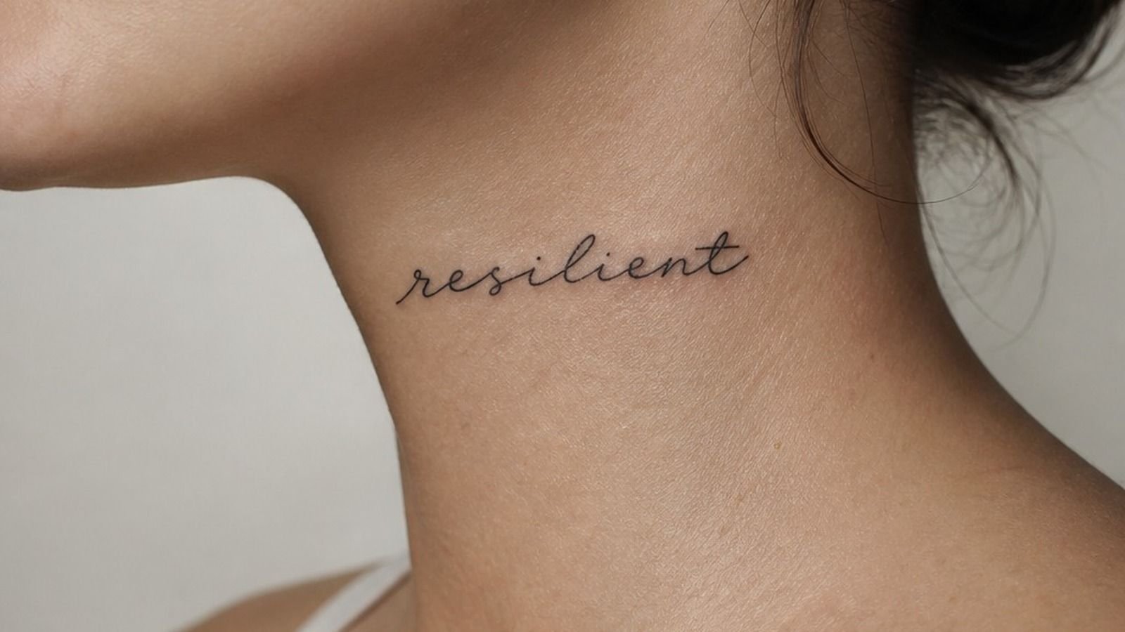 I Finally Chose Word Neck Tattoos, They Still Feel Like Me