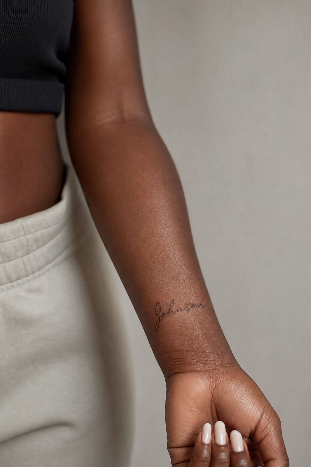 Pick A Small Surname Tattoo For Your Wrist