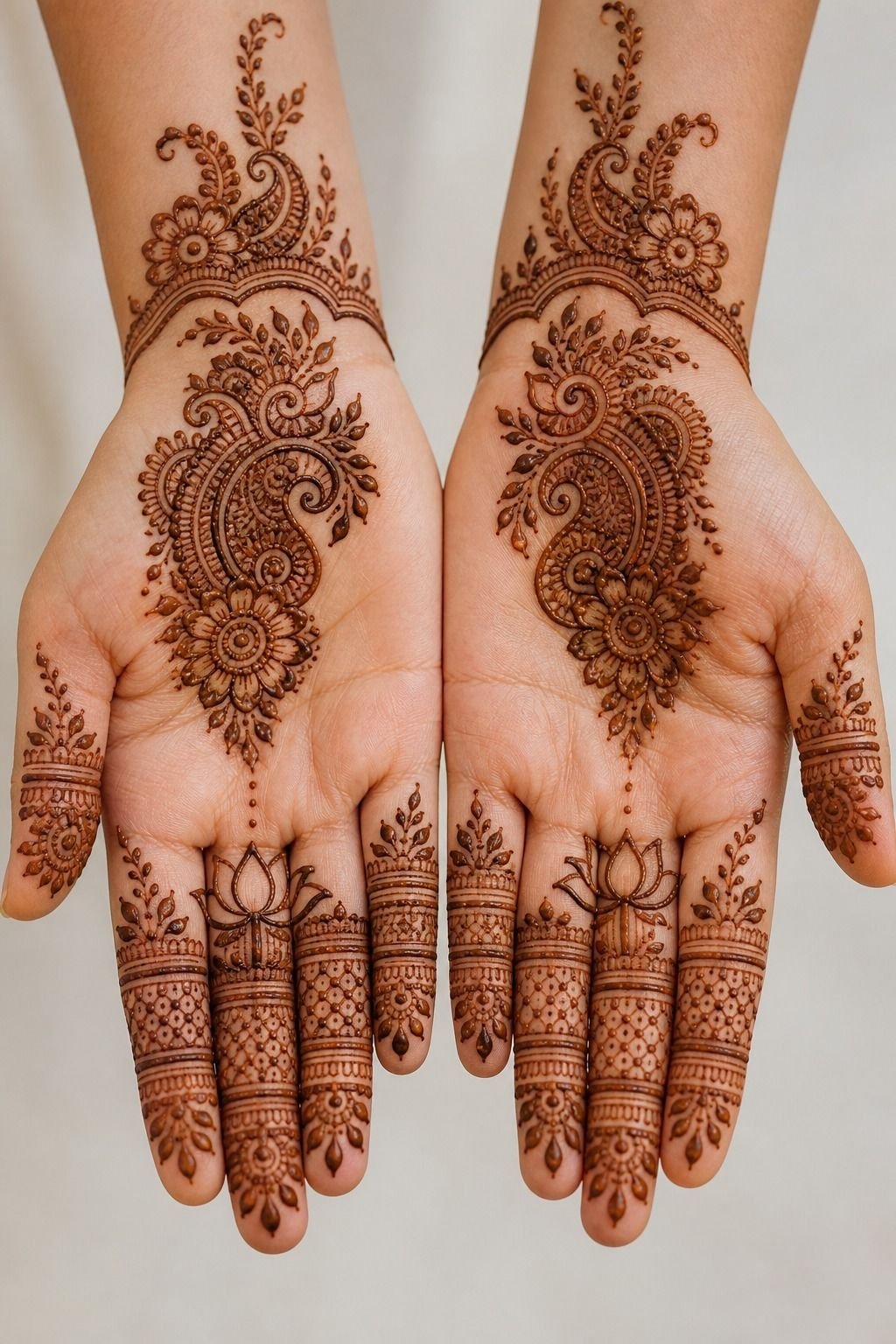Place a Minimal Lotus Beneath the Fingers