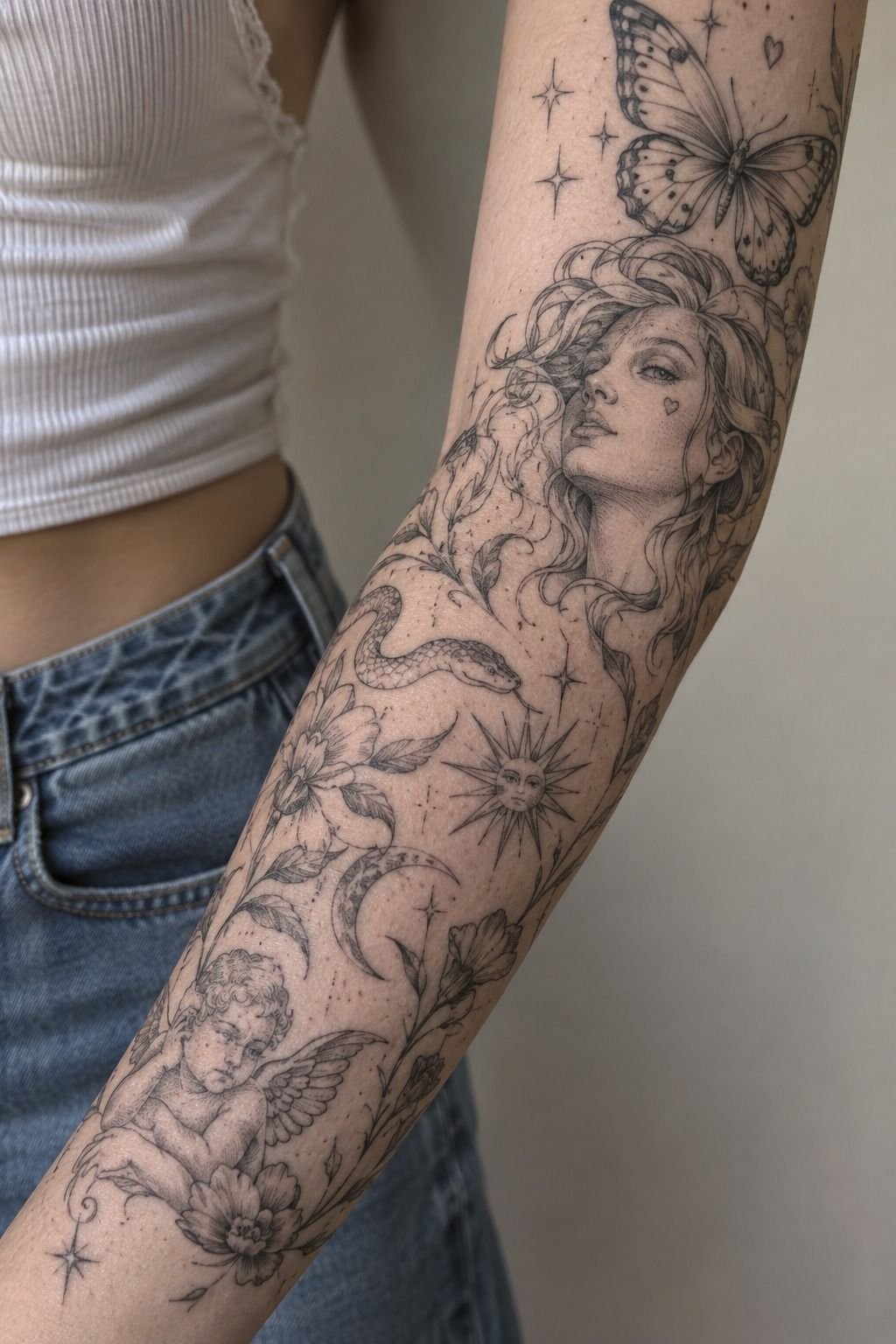 I Built A Playful Baddie Sleeve Gradually