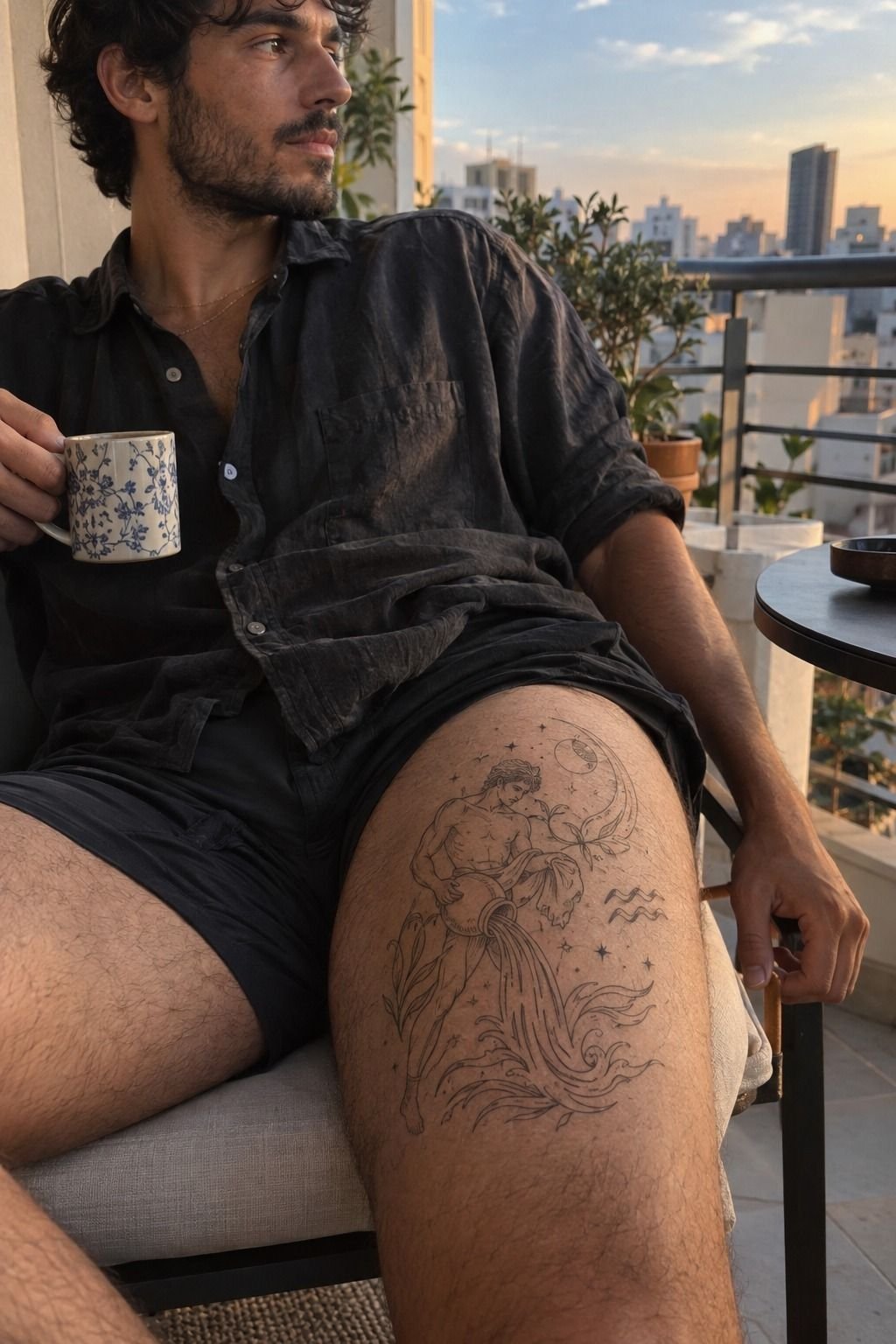Balance Intricate Ink With Skin Space: The Negative-Space Ladder