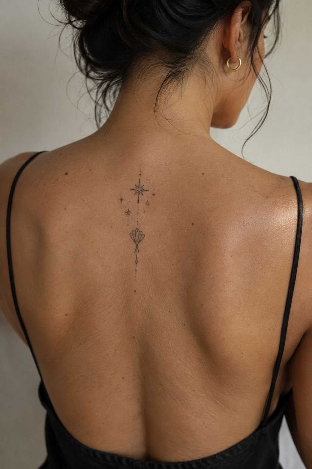 Dainty Star Cluster Above the Heel