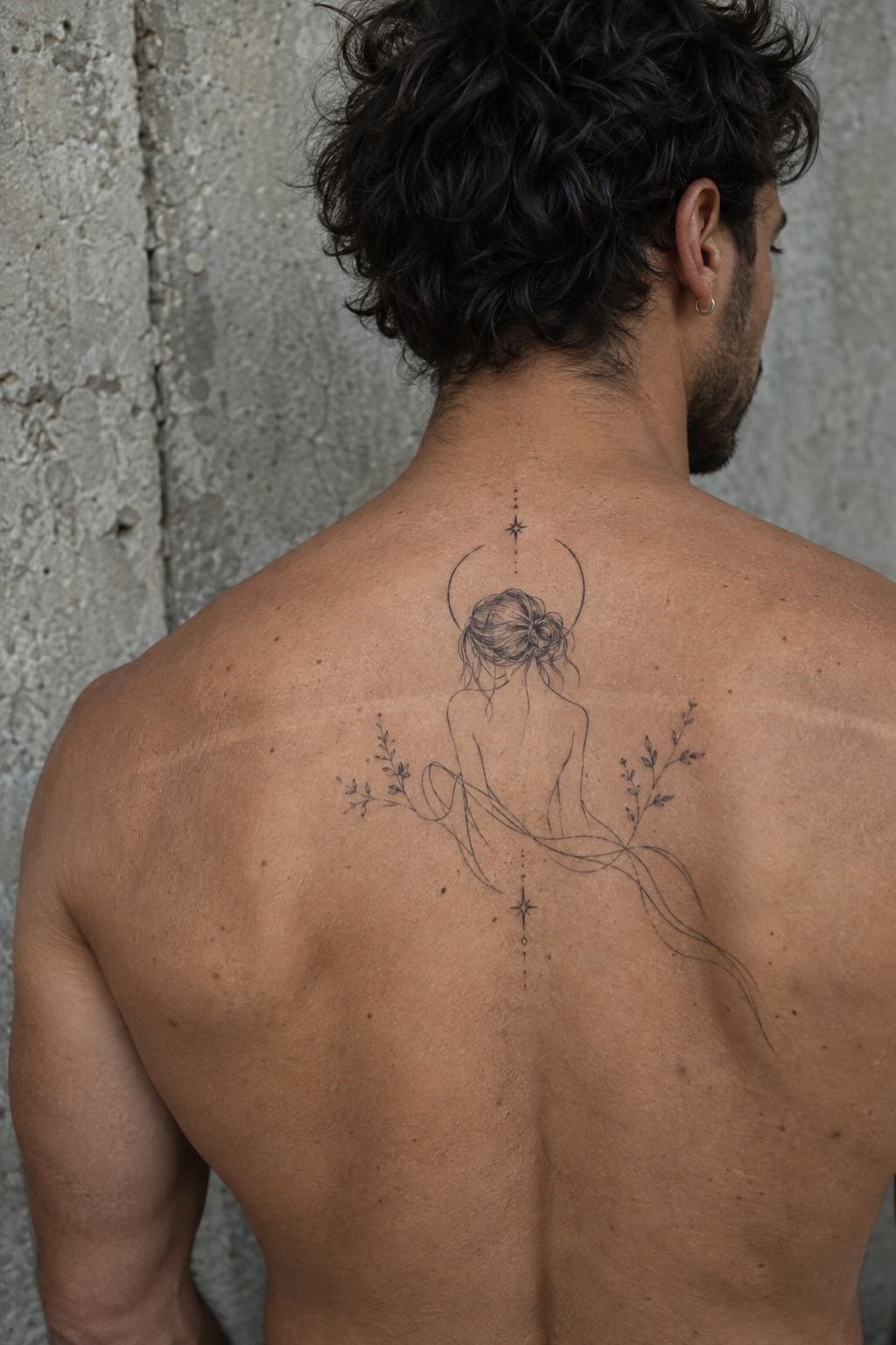 Unique Back Tattoos Female and the Fine-Line Test