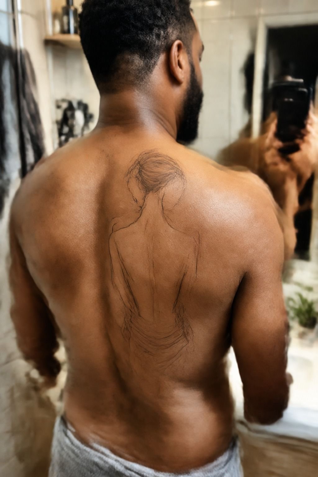 Vibrant Baddie Tats, Centered or Offset?
