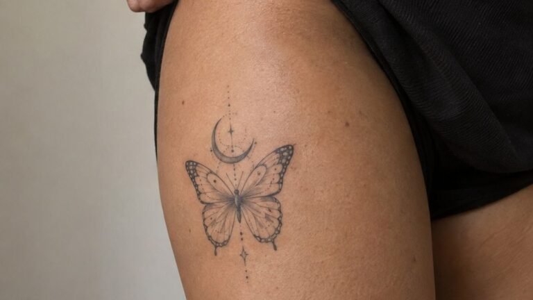 15 Black Butterfly Tattoo Ideas That Stay Crisp for Years