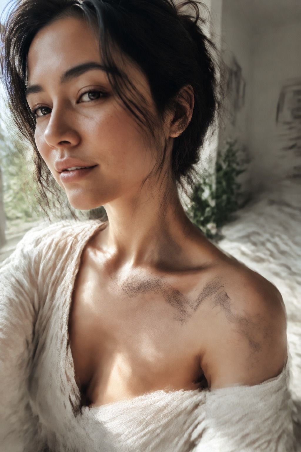Keep Negative Space Between Delicate Veins