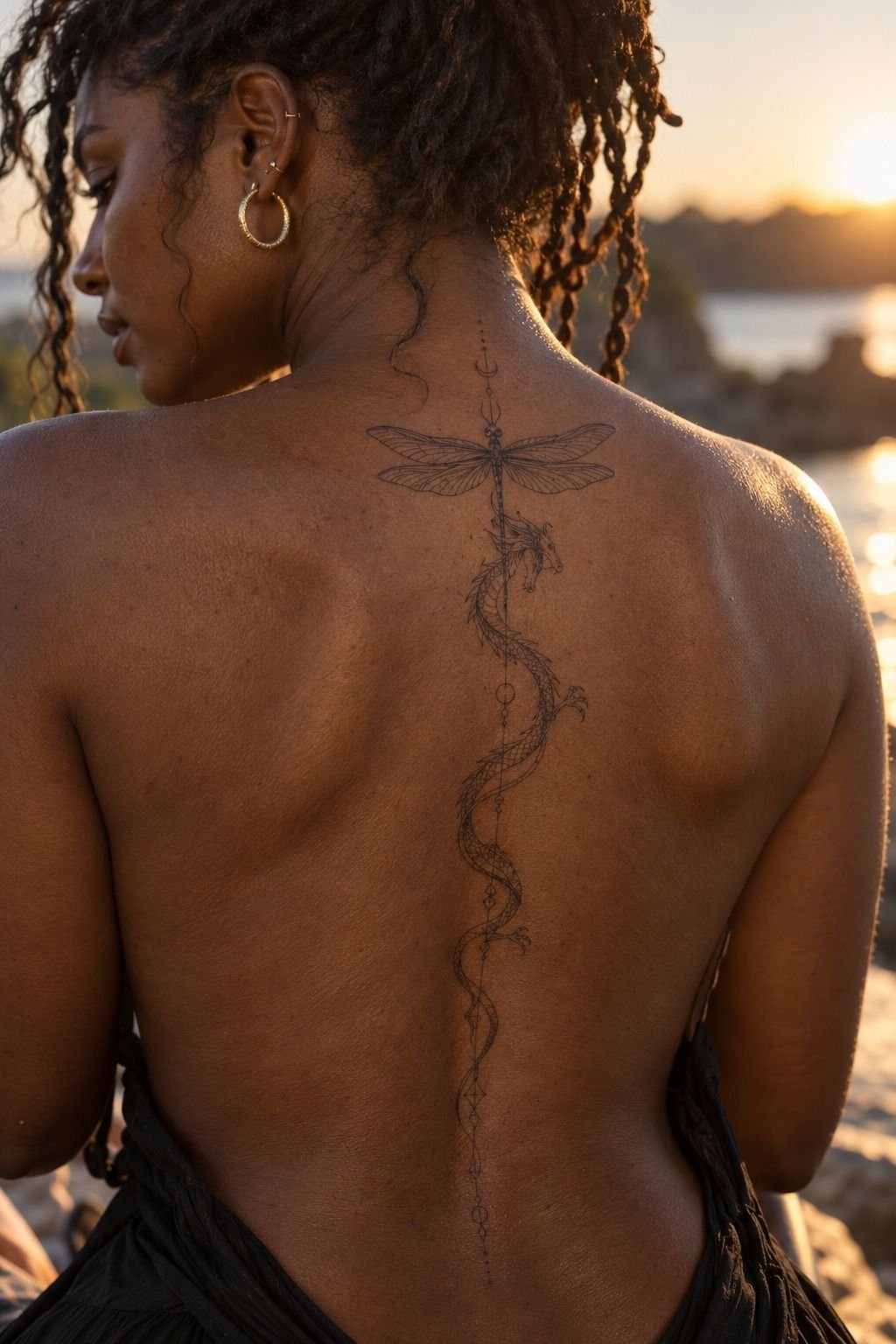 Choose a Fierce Dragonfly Silhouette