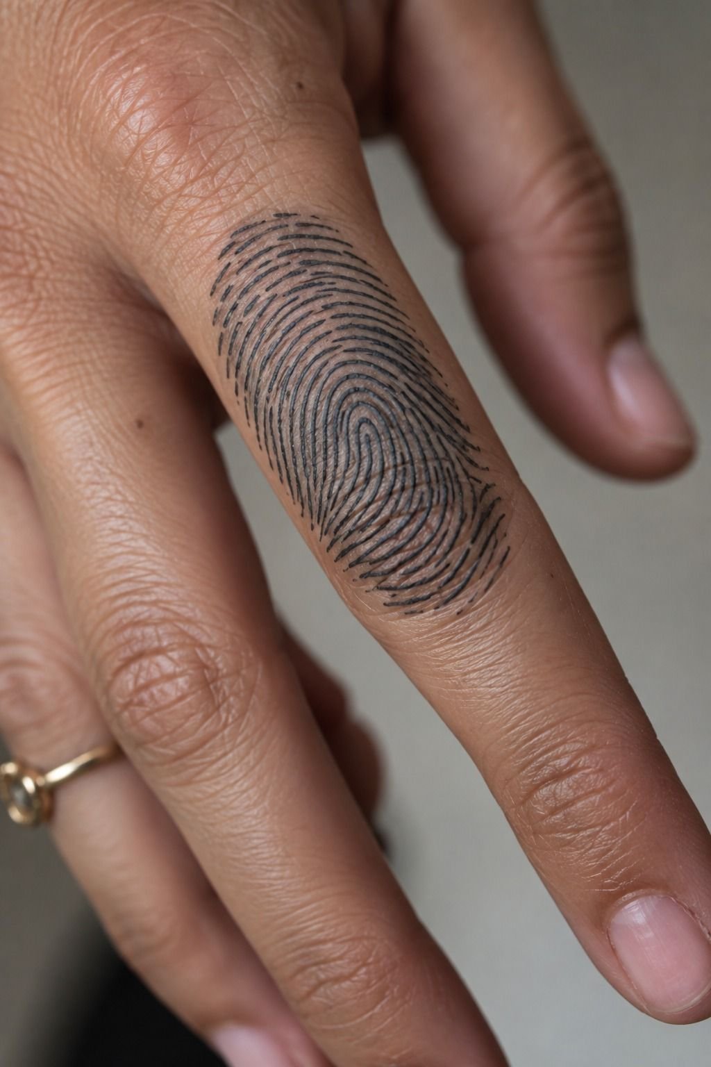 Pick Small Fingerprints For Minimal Ink: Small Fingerprint Tattoos