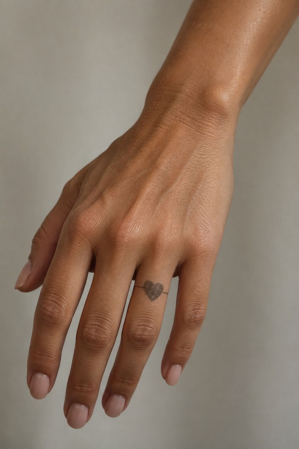 Keep A Thumbprint Heart Close: Thumb Print Heart Tattoo