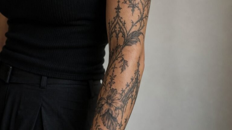 How to Create a Gothic Floral Tattoo That Ages Well - 19 Ideas