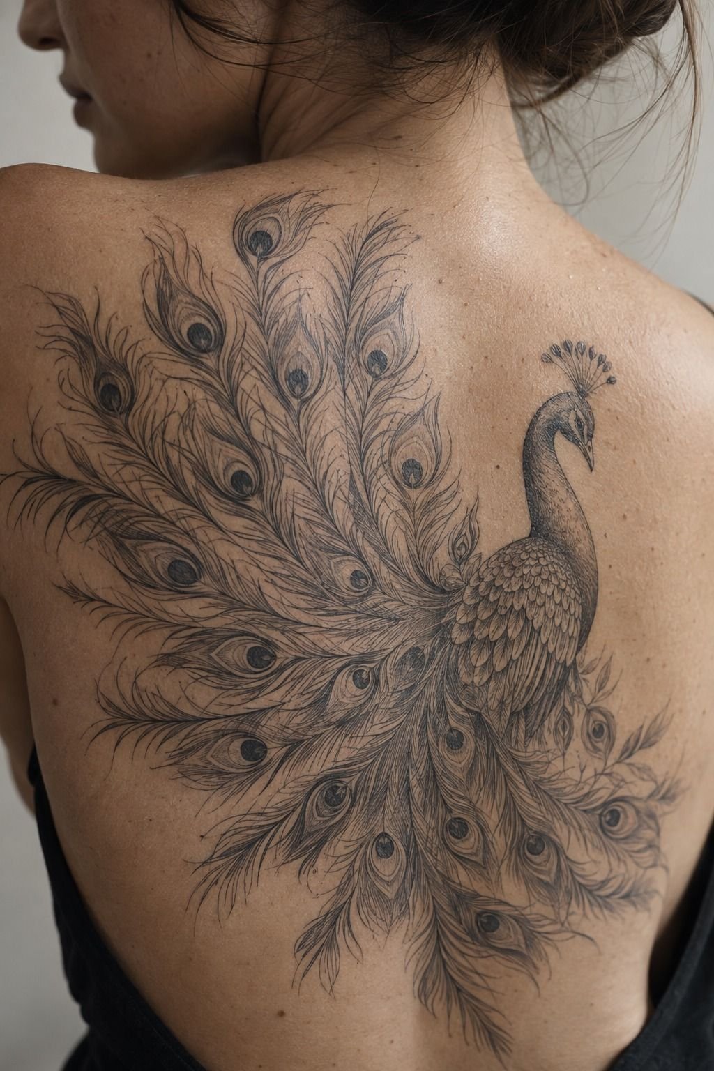 Pick A Pavone Tattoo Feather Display