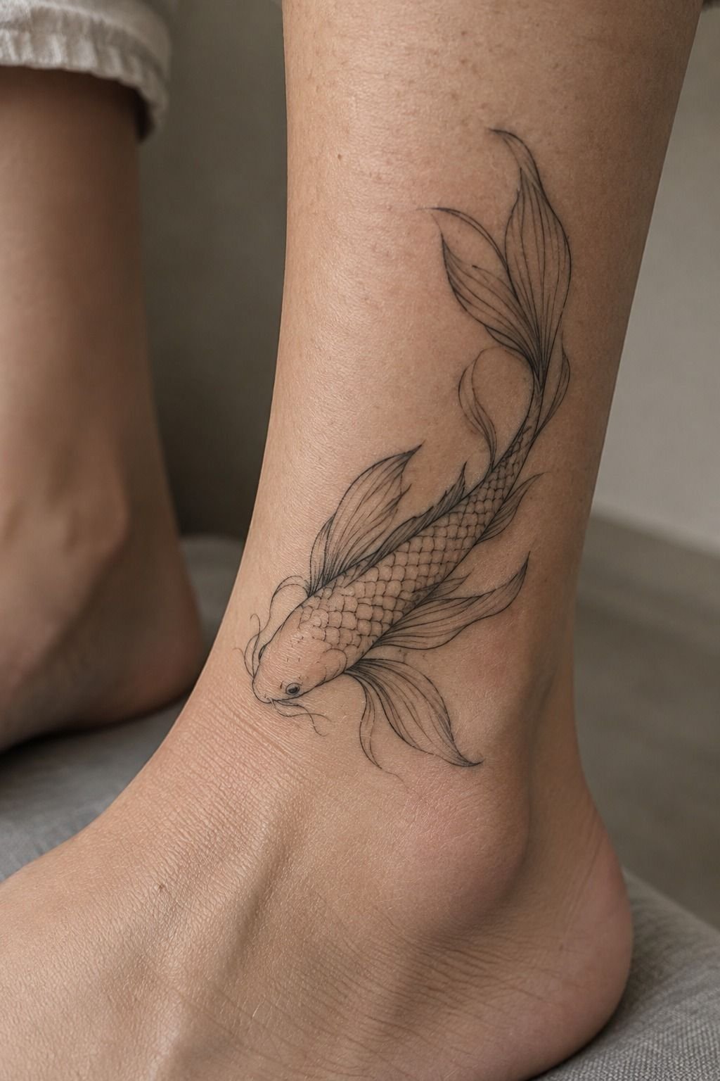 I Turned a Fish Into Fine Linework