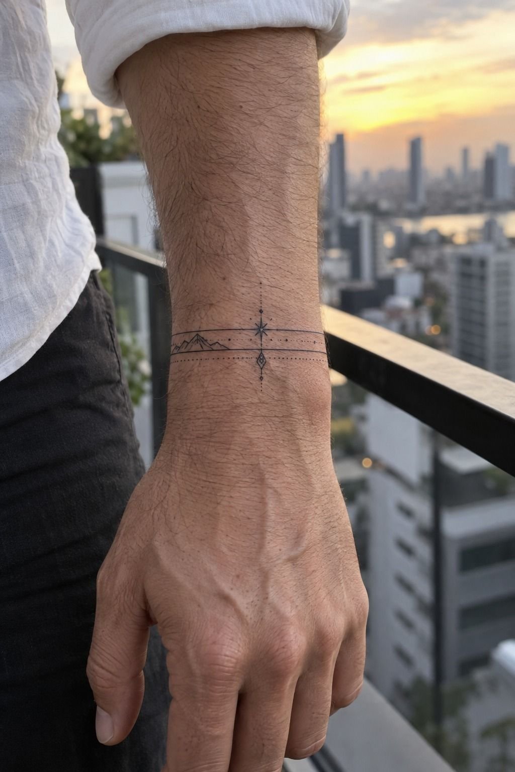 Testing Intricate Linework Around My Elbow: Is Fine Line Too Delicate?