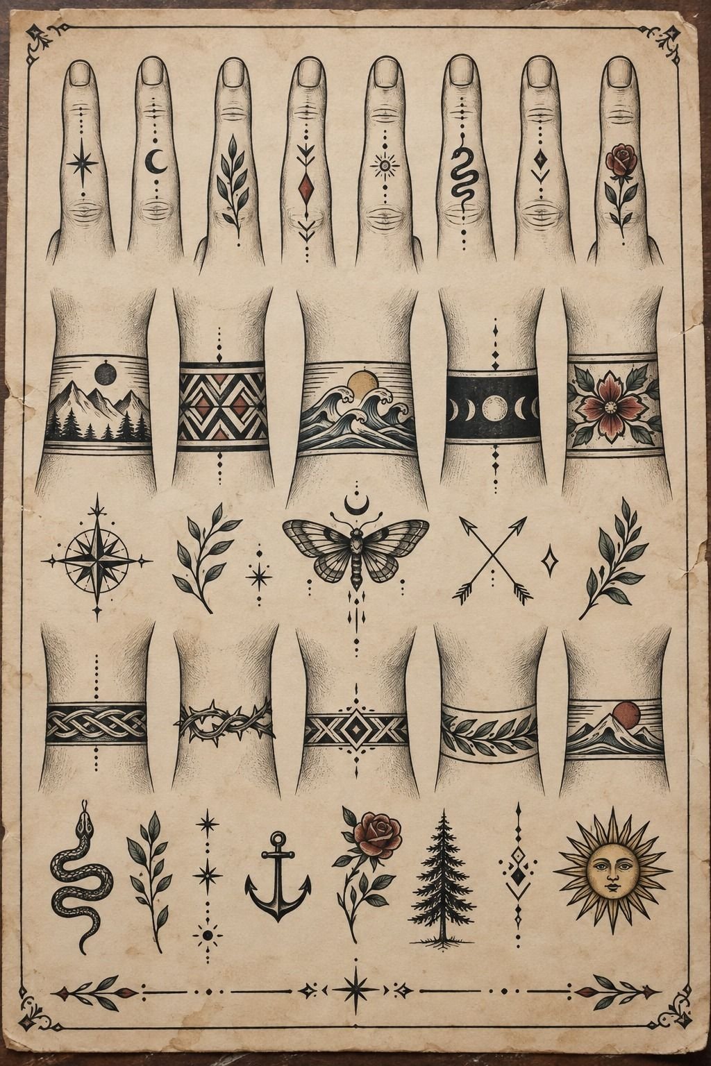 Comparing Finger Tattoos With Wrist Designs: Wrist Over Fingers
