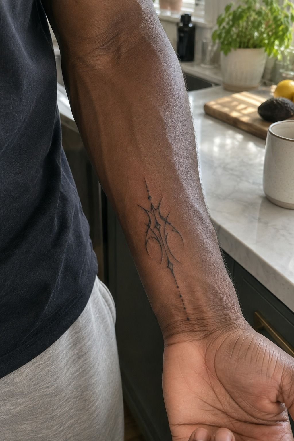 Selecting Fierce Script for My Inner Wrist: Can Small Lettering Stay Clear?