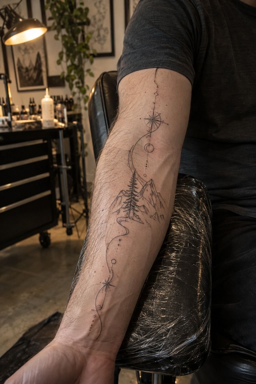 Building Forearm Flow From a Wrist Tattoo: The Three-Point Flow