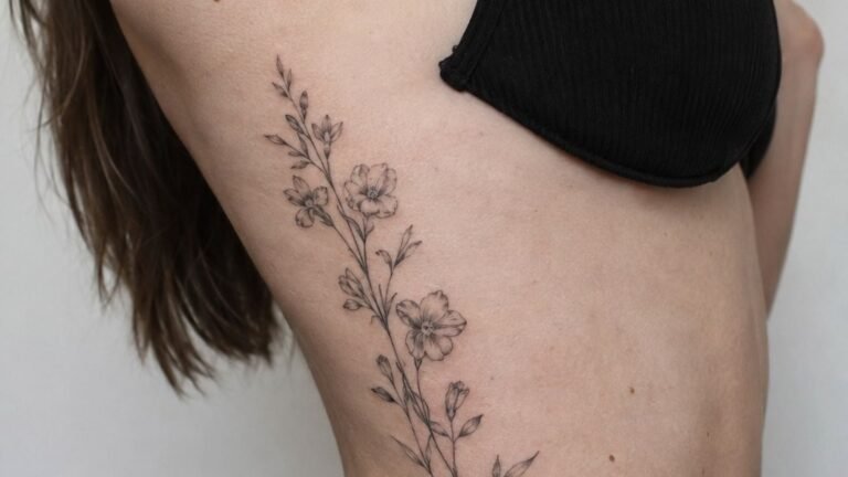 15 Rib Cage Tattoos For Women That Heal Clean And Age Well