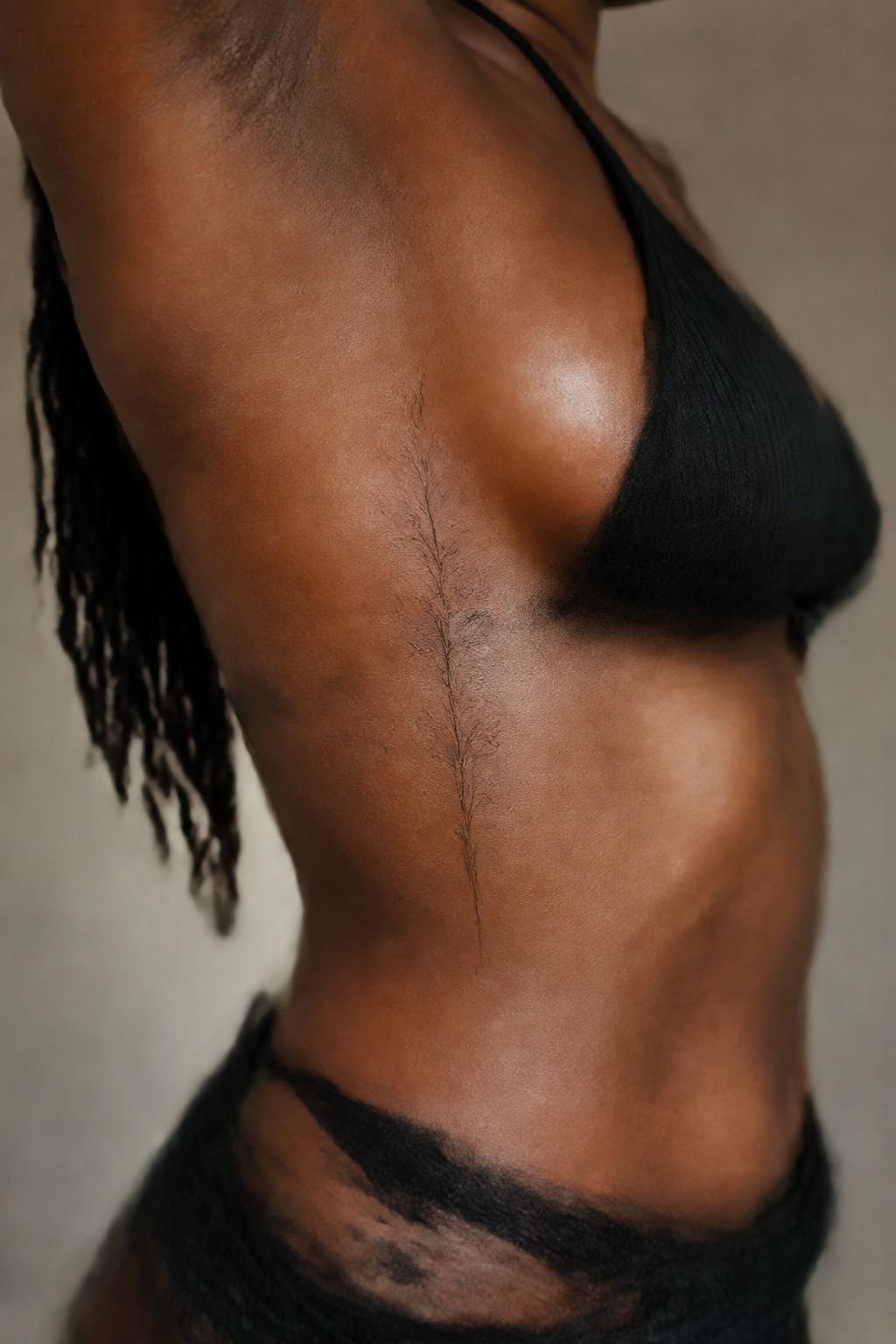 Photographing The Finished Women’s Rib Tattoo: The Healed-Light Test