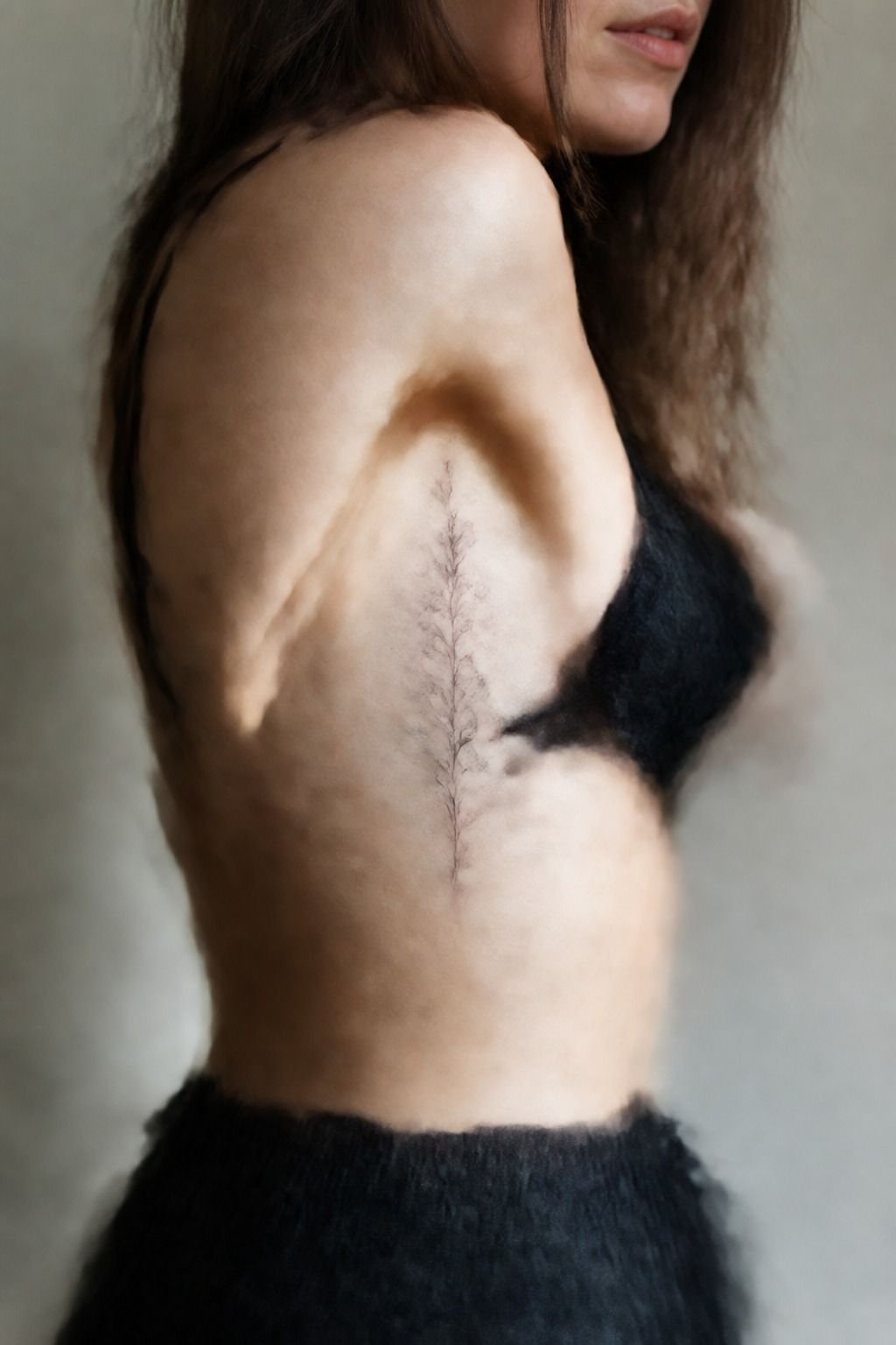 Matching Rib Cage Tattoos For Women