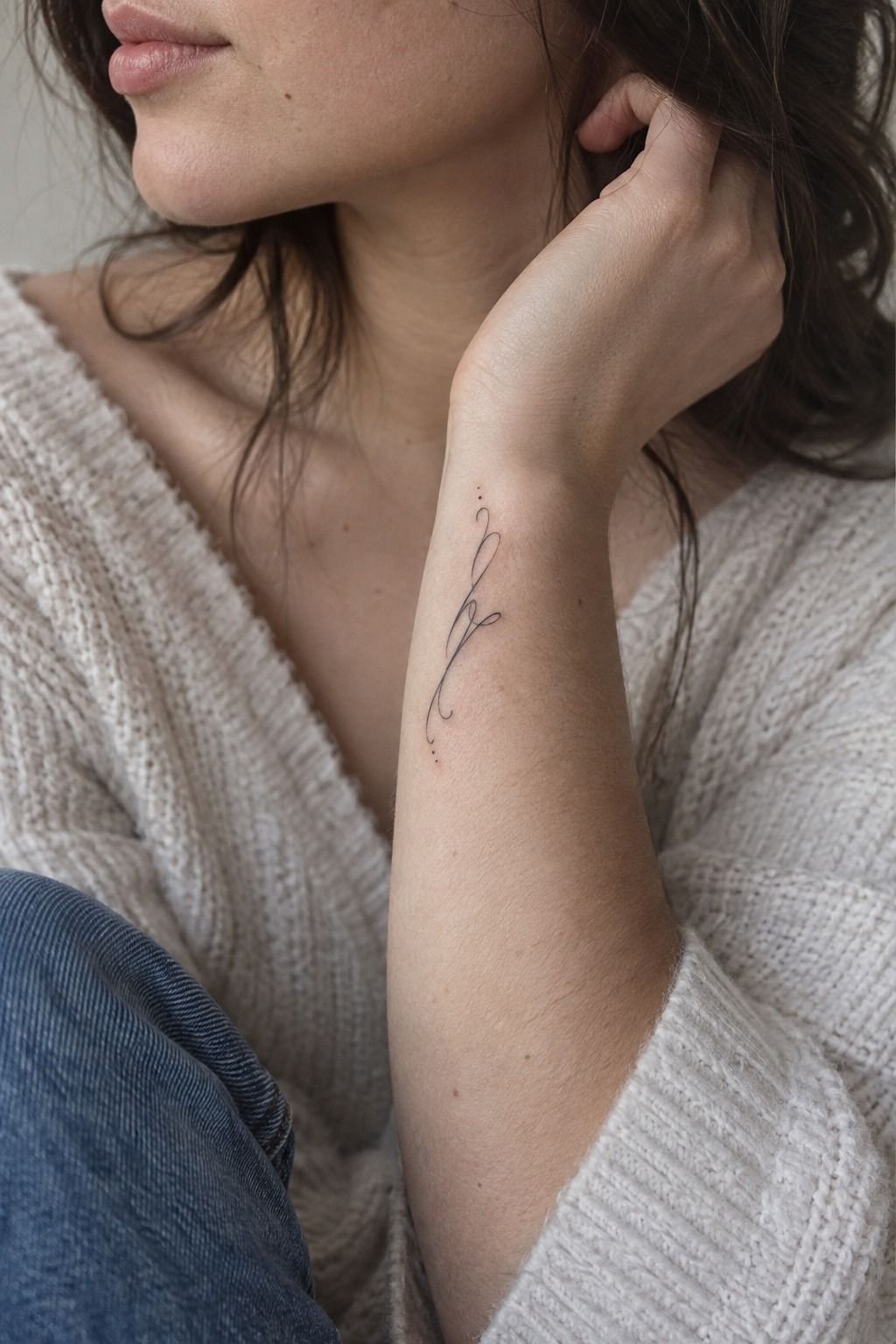 Fine-line Script Fonts for Wrist Tattoos (The Fine-Line Spacing Rule)