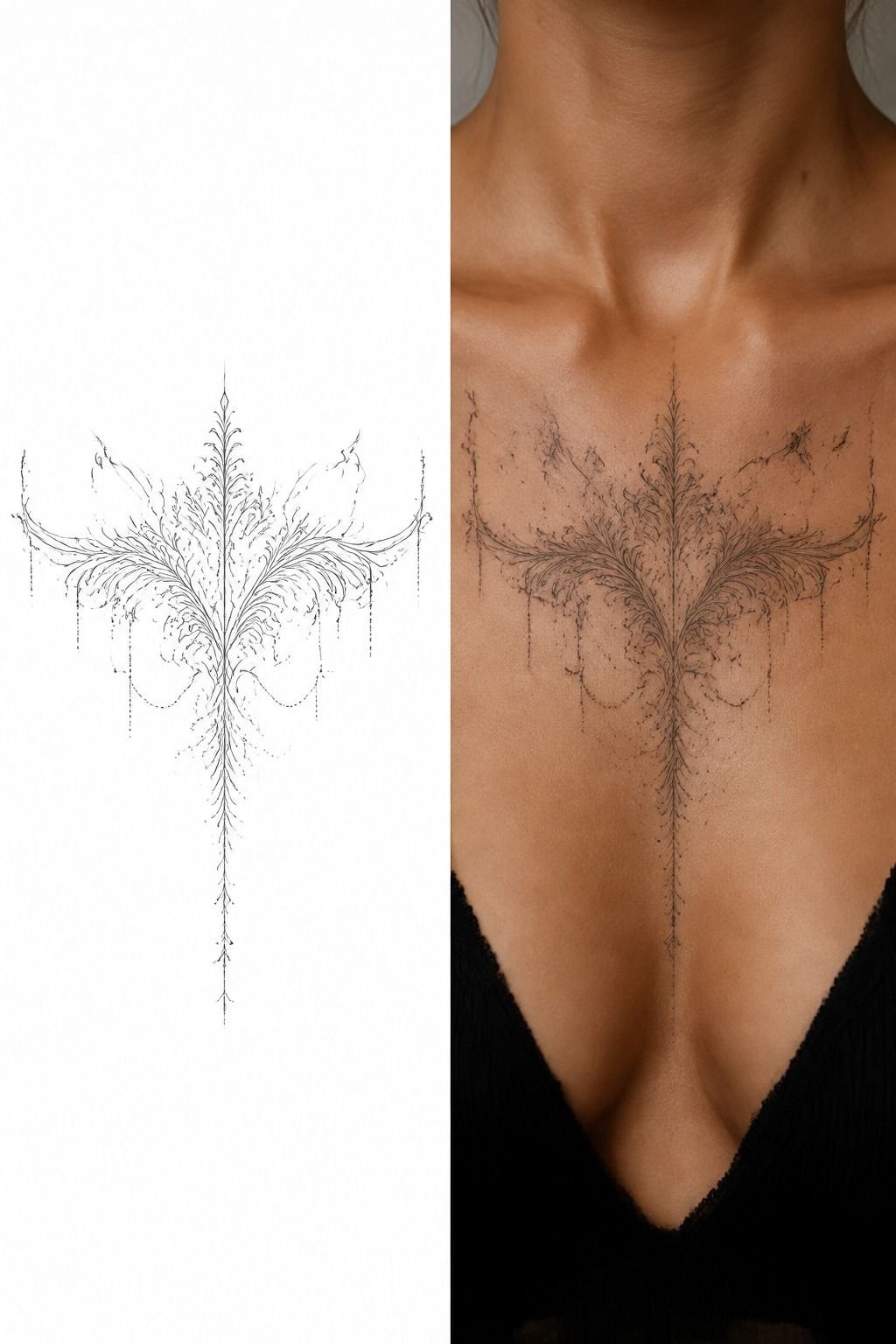 Vintage Serif Fonts Across the Chest