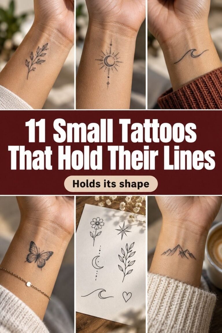 11 Small Tattoos For Guys That Stay Crisp and Easy to Live With