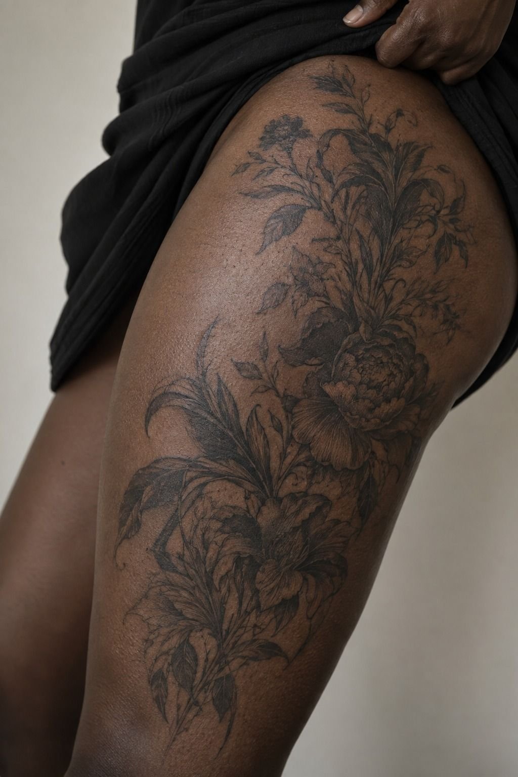 Select Vintage Blooms for Timeless Gothic Ink